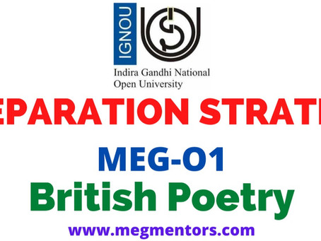 Prepare MEG-01 British Poetry